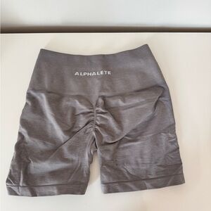 Alphalete Women's Charcoal Bike Shorts